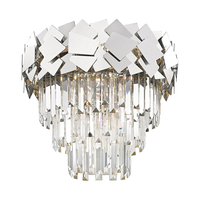 Edit Jazz Flush Ceiling Light - Silver