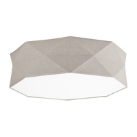 Edit Kantoor LED Ceiling Flush Light - Grey
