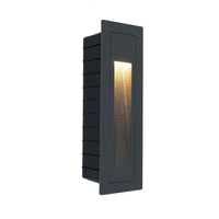 Edit Lane LED Outdoor Recessed Wall Light - Anthracite