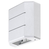Edit Lippa LED Outdoor Up & Down Wall Light - White