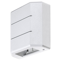 Edit Lippa LED Outdoor Up & Down Wall Light - White
