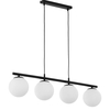 Edit Orb 4 Light Bar Ceiling Pendant Light - Black & White