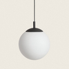 Edit Orb Ceiling Pendant Light - Black & White