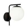 Edit Orb Wall Light - White & Black