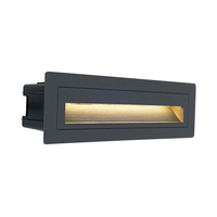 Edit Path LED Outdoor Recessed Wall Light - Anthracite