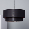 Edit Reflect Duo Ceiling Pendant Light - Black