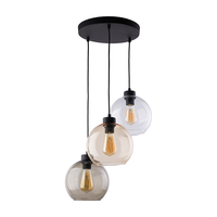 Edit Scope 3 Light Glass Cascade Ceiling Pendant - Neutrals