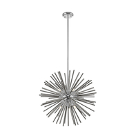 Edit Spikey Ceiling Pendant Light - Silver