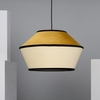 Edit Trompa Velvet Ceiling Pendant Light - Mustard
