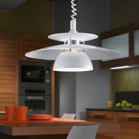 Eglo Brenda Rise and Fall Ceiling Pendant Light - Double
