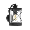 Eglo Hilburn Outdoor Wall Light - Black