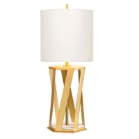 Elstead Apollo Table Lamp - Brushed Brass