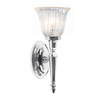 Elstead Dryden Fluted LED Wall Light - Polished Chrome