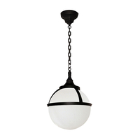 Elstead Glenbeigh Pendant Porch Lantern - Black