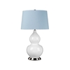 Elstead One Ceramic Table Lamp - Blue