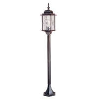 Elstead Wexford Lamp Post - Black/Silver