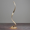 Endon Aria LED Floor Lamp - Gold Leaf