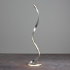 Endon Aria LED Floor Lamp - Silver Leaf
