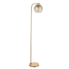 Endon Dimple Floor Lamp - Satin Brass