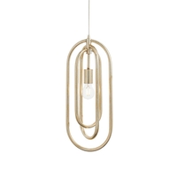 Endon Meera Ceiling Pendant Light - Antique Silver