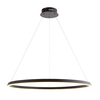 Endon Staten 45W Warm White LED Pendant - Matt Black