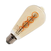 Envirolight 4W Very Warm White Dimmable 320lm LED Spiral Decorative Filament Squirrel Cage Bulb - Screw Cap