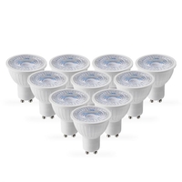 Envirolight 5W Warm White Dimmable LED GU10 Bulb - Flood Beam - Pack of 10