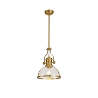 Esme Ceiling Pendant Light - Satin Gold