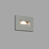 Faro Barcelona Horus LED Outdoor Recessed Wall Light - Grey