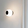 Faro Barcelona Moy Glass LED Flush Light - Bronze