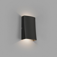 Faro Barcelona Nairobi LED Outdoor Up & Down Wall Light - Dark Grey