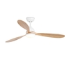 Faro Barcelona Poros LED Ceiling Fan with Light - Matt White