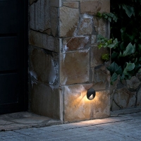 Faro Barcelona UVE LED Outdoor Wall Light - Dark Grey