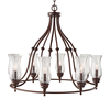 Feiss Pickering Lane 8 Light Chandelier - Bronze