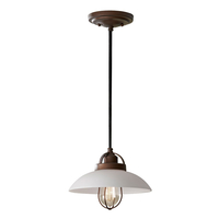 Feiss Urban Renewal Ceiling Pendant Light - Bronze Patina