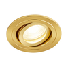 Forum Cali IP65 Tiltable Downlight - Satin Brass