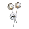 Forum Lindos 2 Arm Wall Light - Chrome