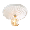 Forum Lucena Large Plaster Ceiling Rose Light - White