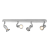 Forum Wolsey 4 Light Spotlight Plate - Silver