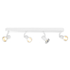 Forum Wolsey 4 Light Spotlight Plate - White