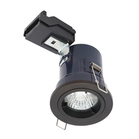 Forum Yate Fixed Fire Rated Downlight - Matt Black