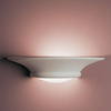 Garda Standard Ceramic Uplighter with Opal Diffuser