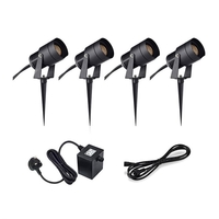 Garden 24V - 6W LED Spotlight Kit - 4 Lights