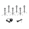 Garden 24V Coach Lantern LED Outdoor Post Light - 6 Lights