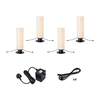 Garden 24V Cylinder 70 LED Outdoor Floor Lamp - 4 Lights