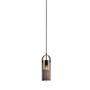 Glori Ceiling Pendant Light with Plug - Black