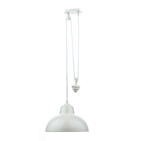 Hasta Rise and Fall Pendant - Painted Cream