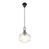 Henlee Ceiling Pendant Light - Black Chrome