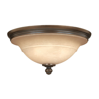 Hinkley Plymouth Flush Ceiling Light - Old Bronze