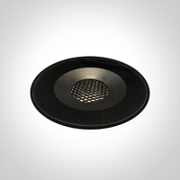 Honeycomb LED Ground Light - Black